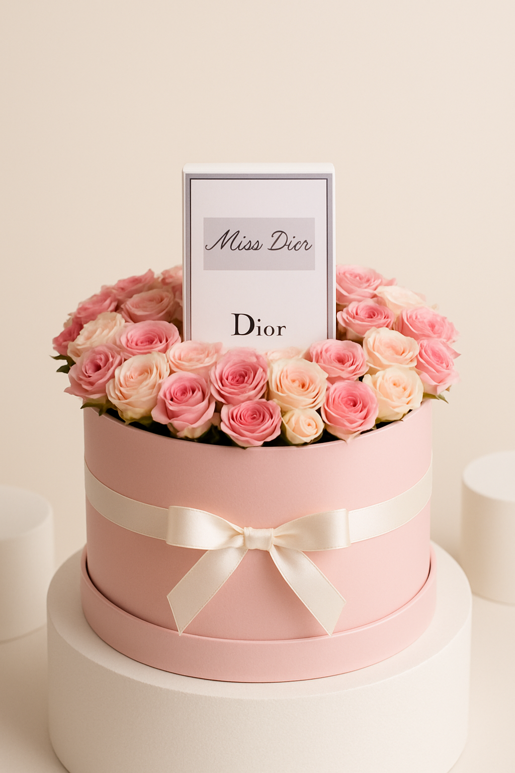 Spray Rose Box & Miss Dior Perfume For Her 50ML